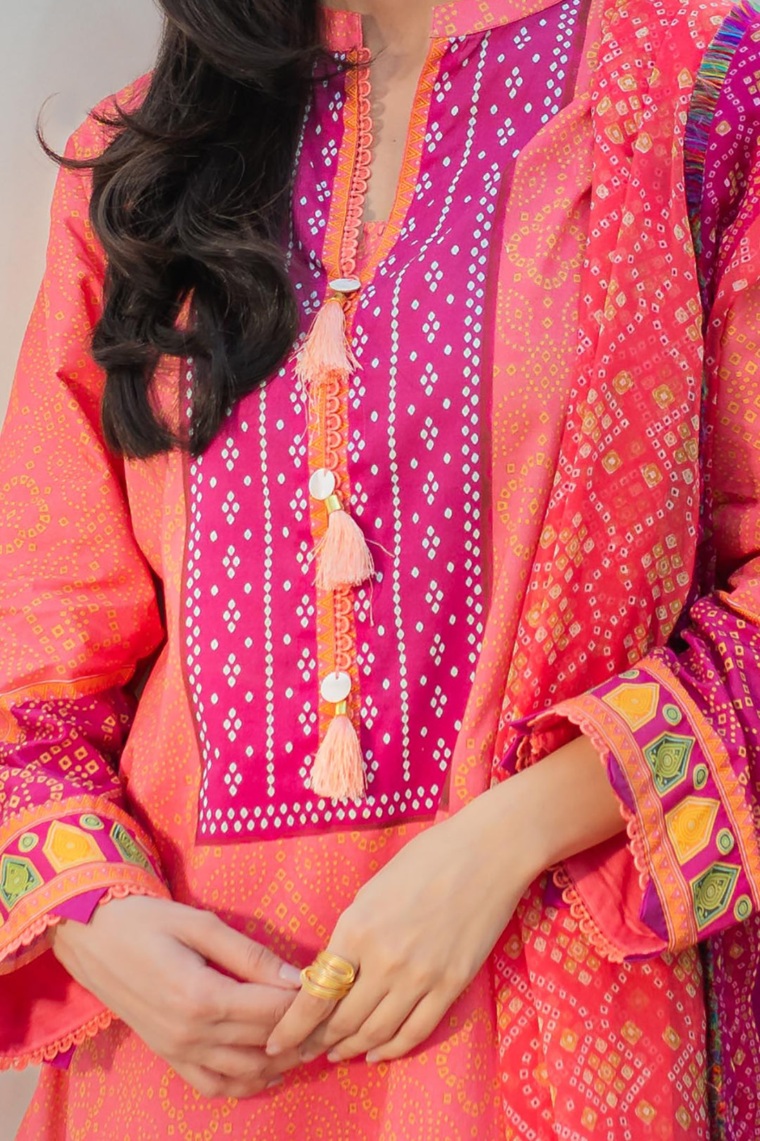 Zellbury | Unstitched 2 Piece Lawn | Shirt Dupatta - 1150 - House Of Hania