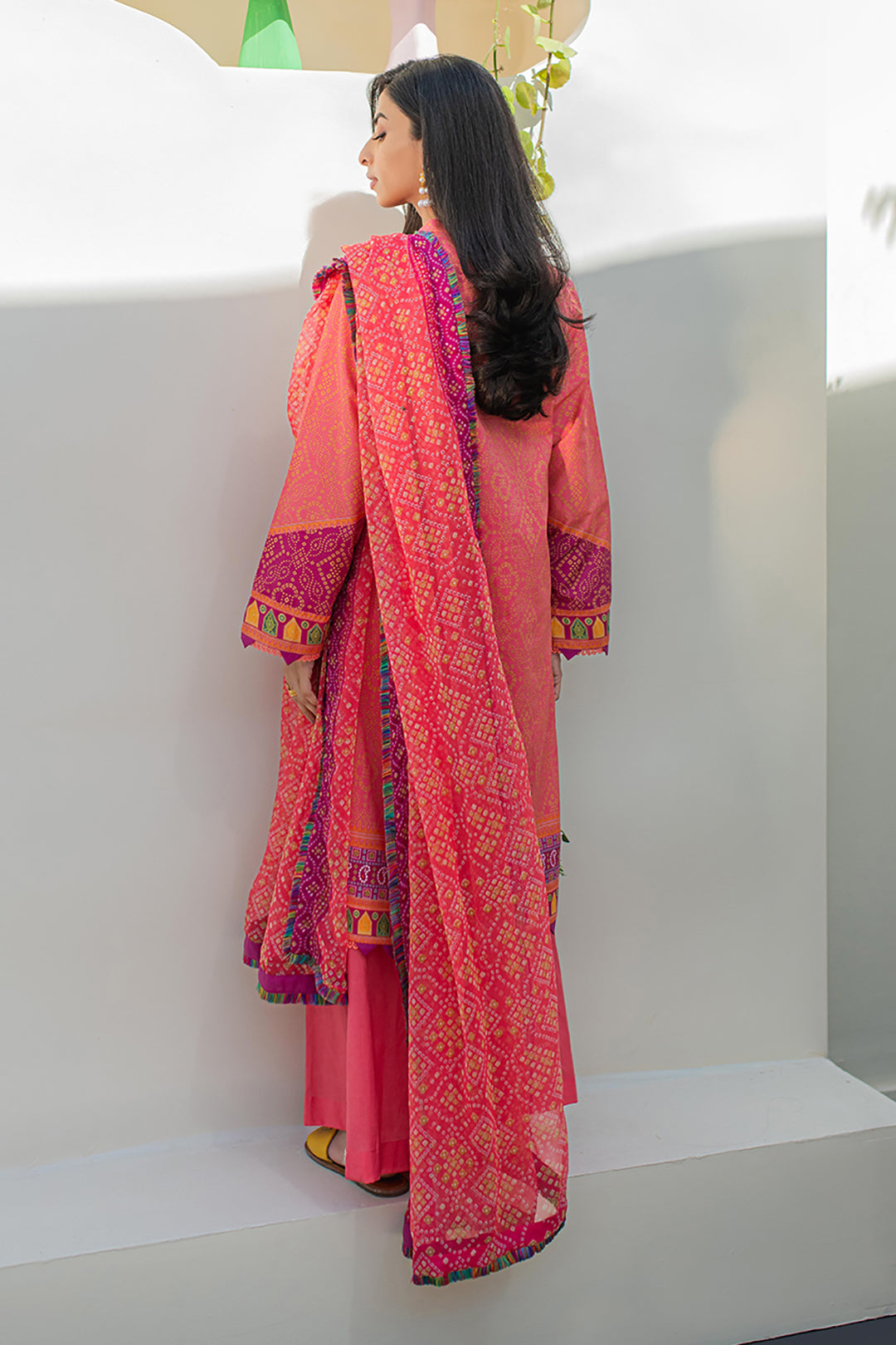 Zellbury | Unstitched 2 Piece Lawn | Shirt Dupatta - 1150 - House Of Hania