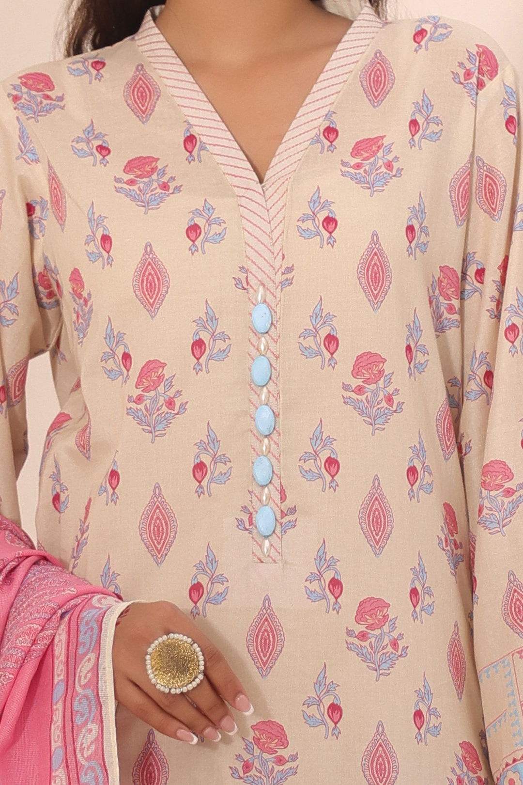 Zellbury | Unstitched 2 Piece Lawn | Shirt Dupatta - 1152 - House Of Hania