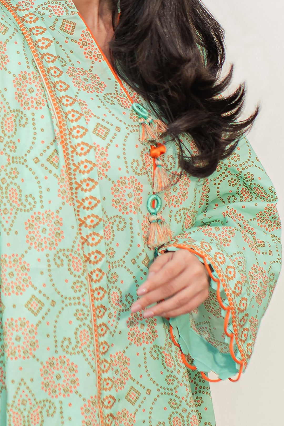 Zellbury | Unstitched 2 Piece Lawn | Shirt Dupatta - 1160 - House Of Hania