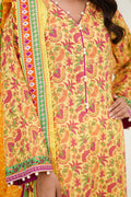 Zellbury | Unstitched 2 Piece Lawn | Shirt Dupatta - 1300 - House Of Hania