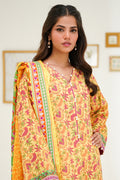 Zellbury | Unstitched 2 Piece Lawn | Shirt Dupatta - 1300 - House Of Hania