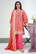 Zellbury | Unstitched 2 Piece Lawn | Shirt Dupatta - 1301 - House Of Hania