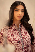 Zellbury | Unstitched 2 Piece Lawn | Shirt Shalwar - 0015 - House Of Hania