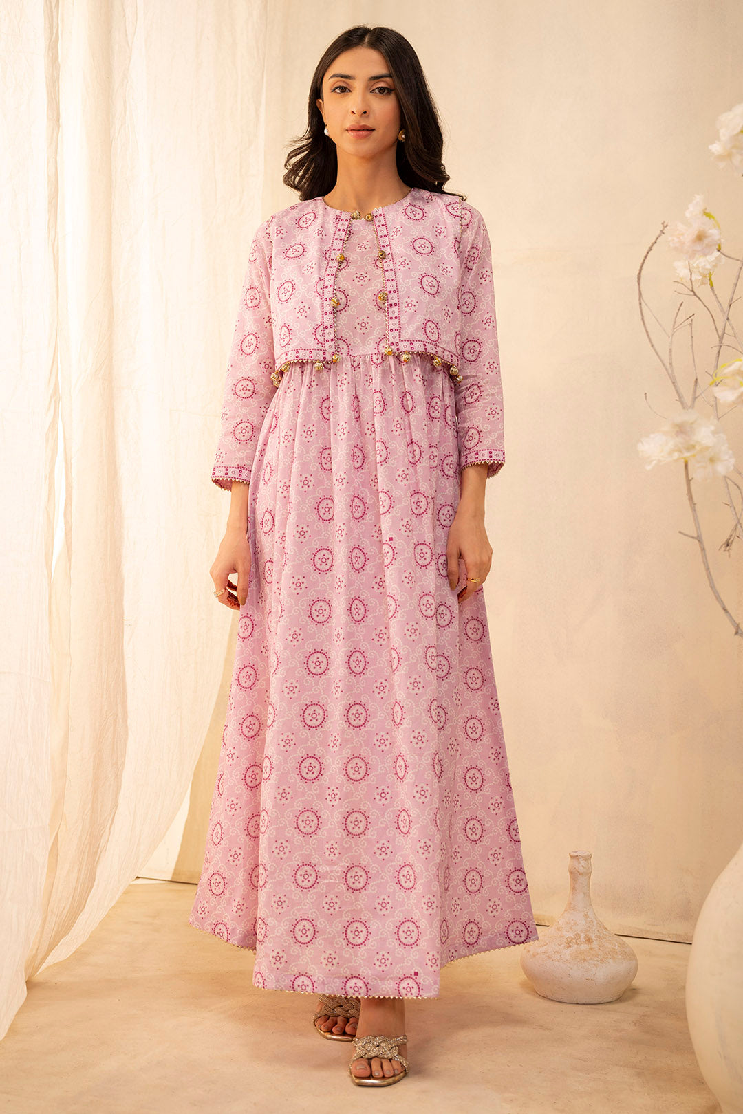 Zellbury | Unstitched 2 Piece Lawn | Shirt Shalwar - 0017 - House Of Hania