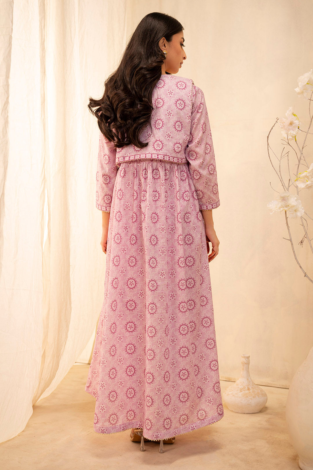 Zellbury | Unstitched 2 Piece Lawn | Shirt Shalwar - 0017 - House Of Hania
