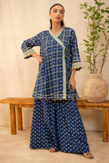 Zellbury | Unstitched 2 Piece Lawn | Shirt Shalwar - 0095 - House Of Hania