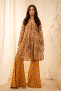 Zellbury | Unstitched 2 Piece Lawn | Shirt Shalwar - 0101 - House Of Hania