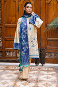 Zellbury | Unstitched 2 Piece Viscose | Shirt Dupatta - 0161 - House Of Hania