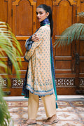 Zellbury | Unstitched 2 Piece Viscose | Shirt Dupatta - 0161 - House Of Hania