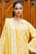 Zellbury | Unstitched 2 Piece Viscose | Shirt Dupatta - 0162 - House Of Hania