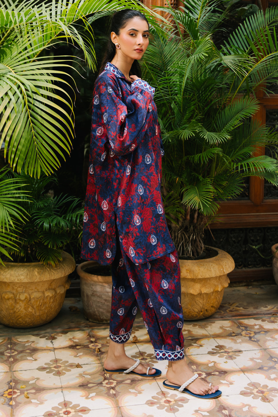 Zellbury | Unstitched 2 Piece Viscose | Shirt Shalwar - 0169 - House Of Hania