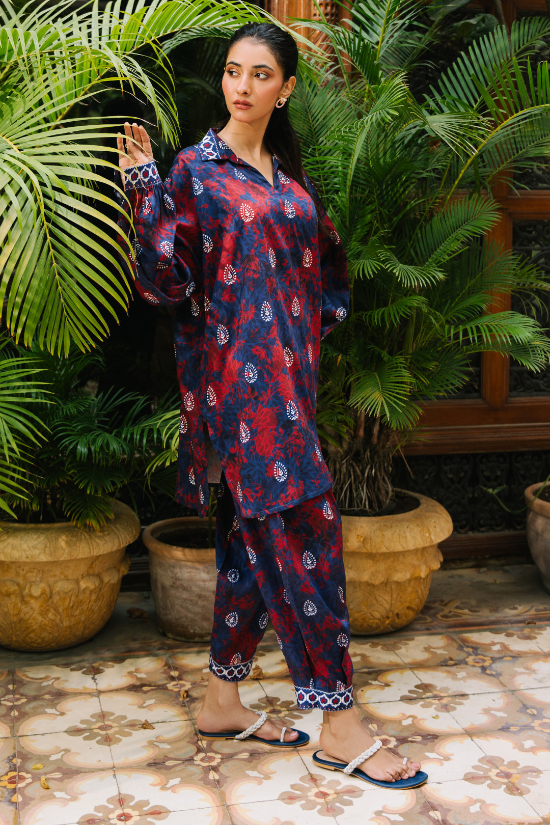 Zellbury | Unstitched 2 Piece Viscose | Shirt Shalwar - 0169 - House Of Hania