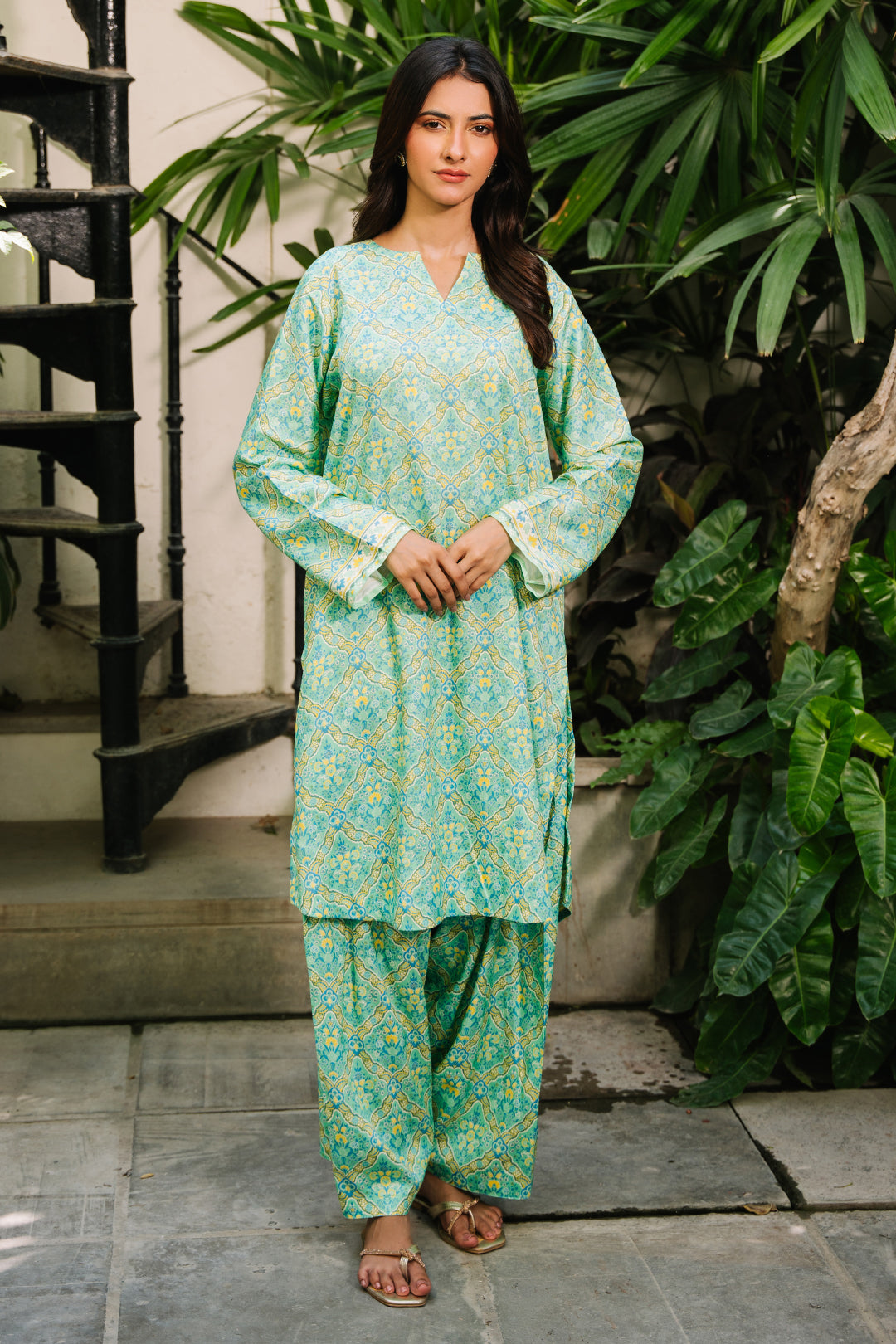Zellbury | Unstitched 2 Piece Viscose | Shirt Shalwar - 0170 - House Of Hania