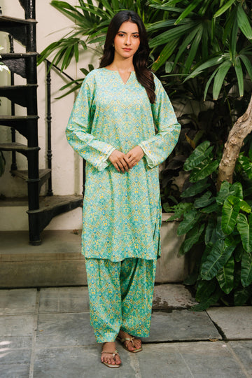 Zellbury | Unstitched 2 Piece Viscose | Shirt Shalwar - 0170 - House Of Hania