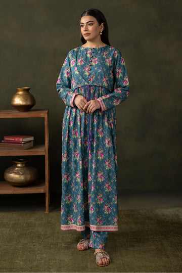 Zellbury | Unstitched 2 Piece Viscose | Shirt Shalwar - 0261 - House Of Hania