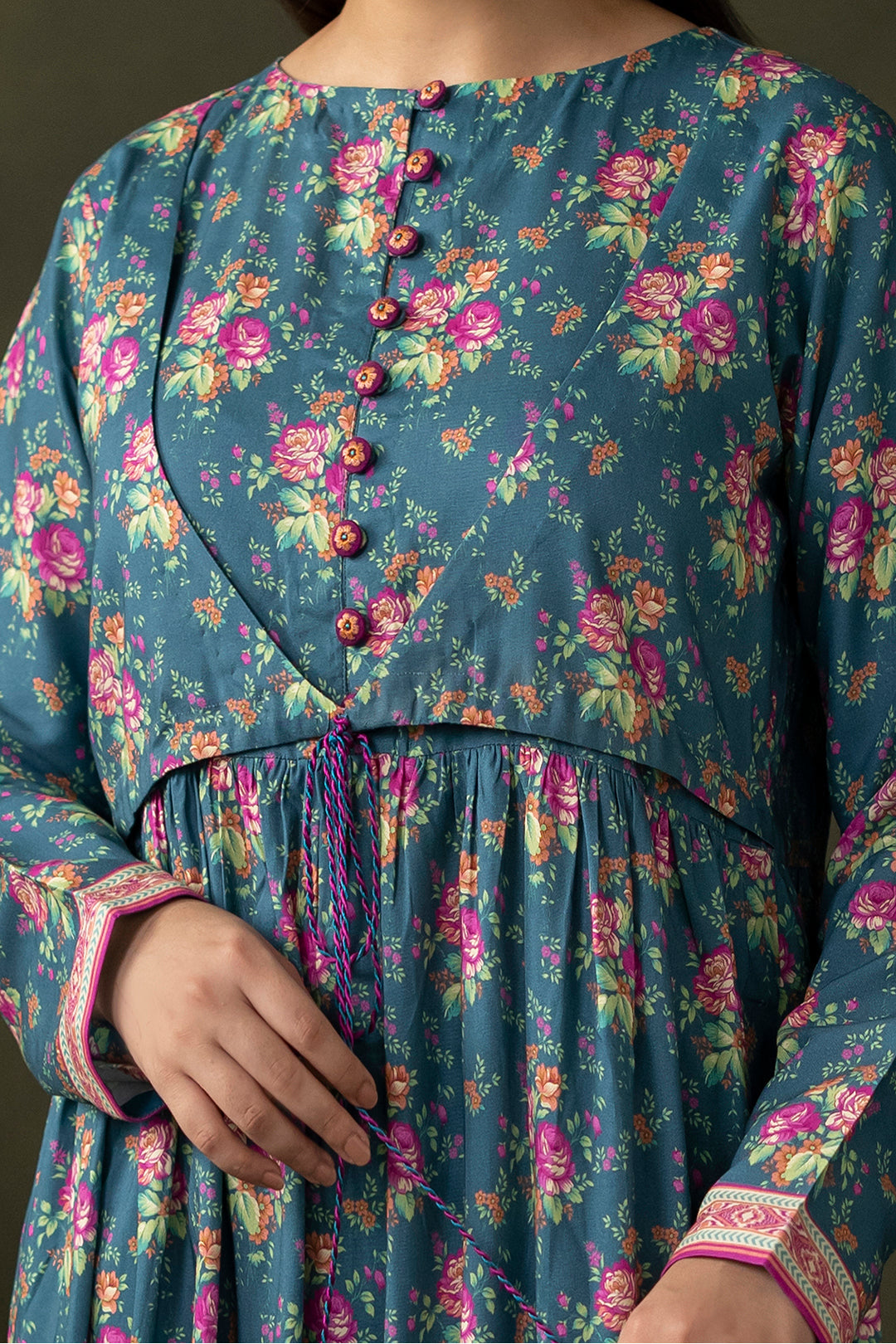 Zellbury | Unstitched 2 Piece Viscose | Shirt Shalwar - 0261 - House Of Hania