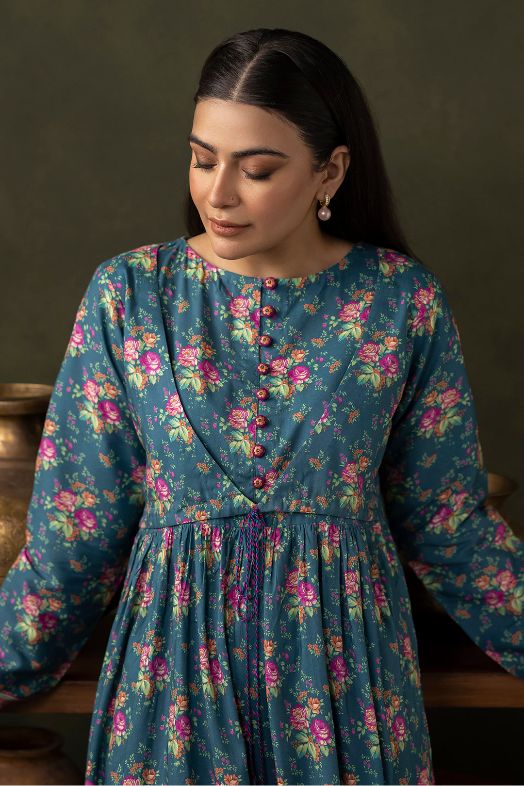 Zellbury | Unstitched 2 Piece Viscose | Shirt Shalwar - 0261 - House Of Hania