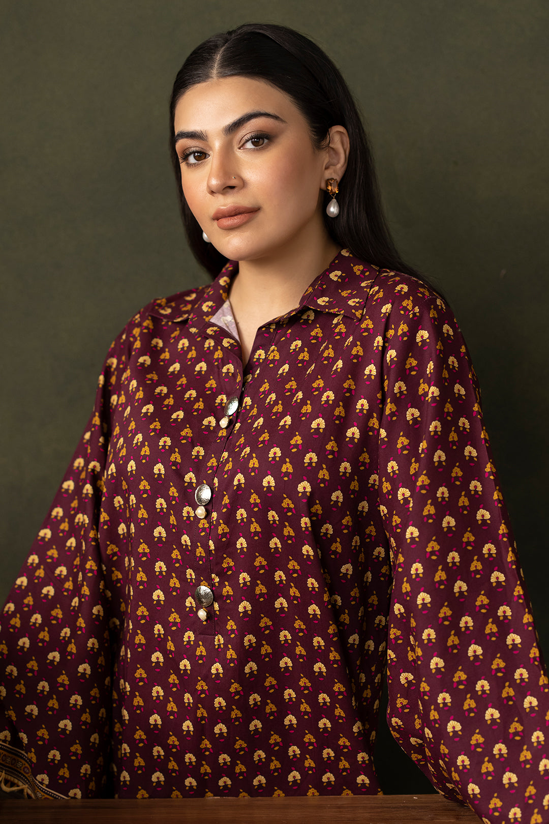 Zellbury | Unstitched 2 Piece Viscose | Shirt Shalwar - 0262 - House Of Hania