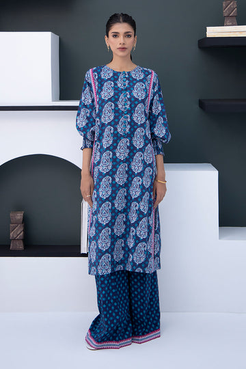 Zellbury | Unstitched 2 Piece Viscose | Shirt Shalwar - 0789 - House Of Hania