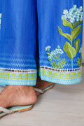 Zellbury | Unstitched 3 Piece Cambric | Embroidered Shirt Shalwar Dupatta - 0065 - House Of Hania