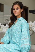 Zellbury | Unstitched 3 Piece Cambric | Embroidered Shirt Shalwar Dupatta - 0070 - House Of Hania