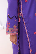 Zellbury | Unstitched 3 Piece Cambric | Embroidered Shirt Shalwar Dupatta - 0082 - House Of Hania