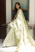 Zellbury | Unstitched 3 Piece Cambric | Embroidered Shirt Shalwar Dupatta - 0143 - House Of Hania