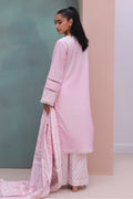 Zellbury | Unstitched 3 Piece Cambric | Embroidered Shirt Shalwar Dupatta - 0147 - House Of Hania
