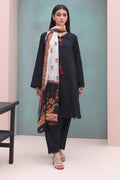 Zellbury | Unstitched 3 Piece Cambric | Embroidered Shirt Shalwar Dupatta - 0605 - House Of Hania