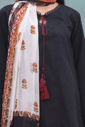 Zellbury | Unstitched 3 Piece Cambric | Embroidered Shirt Shalwar Dupatta - 0605 - House Of Hania