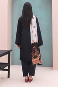 Zellbury | Unstitched 3 Piece Cambric | Embroidered Shirt Shalwar Dupatta - 0605 - House Of Hania