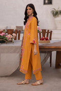 Zellbury | Unstitched 3 Piece Cambric | Embroidered Shirt Shalwar Dupatta - 1142 - House Of Hania