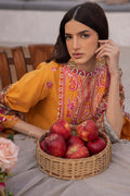 Zellbury | Unstitched 3 Piece Cambric | Embroidered Shirt Shalwar Dupatta - 1142 - House Of Hania