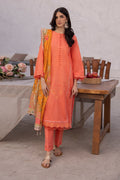 Zellbury | Unstitched 3 Piece Cambric | Embroidered Shirt Shalwar Dupatta - 1143 - House Of Hania
