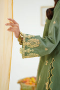 Zellbury | Unstitched 3 Piece Cambric | Embroidered Shirt Shalwar Dupatta - 1284 - House Of Hania
