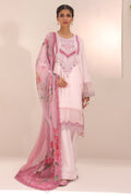 Zellbury | Unstitched 3 Piece Cambric | Embroidered Shirt Shalwar Dupatta - 1543 - House Of Hania