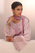 Zellbury | Unstitched 3 Piece Cambric | Embroidered Shirt Shalwar Dupatta - 1543 - House Of Hania