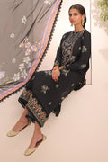 Zellbury | Unstitched 3 Piece Cambric | Embroidered Shirt Shalwar Dupatta - 1547 - House Of Hania