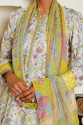 Zellbury | Unstitched 3 Piece Cambric | Shirt Shalwar Dupatta - 0032 - House Of Hania