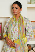 Zellbury | Unstitched 3 Piece Cambric | Shirt Shalwar Dupatta - 0032 - House Of Hania