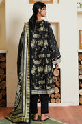 Zellbury | Unstitched 3 Piece Cambric | Shirt Shalwar Dupatta - 0036 - House Of Hania