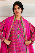Zellbury | Unstitched 3 Piece Cambric | Shirt Shalwar Dupatta - 0037 - House Of Hania