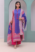 Zellbury | Unstitched 3 Piece Cambric | Shirt Shalwar Dupatta - 0038 - House Of Hania