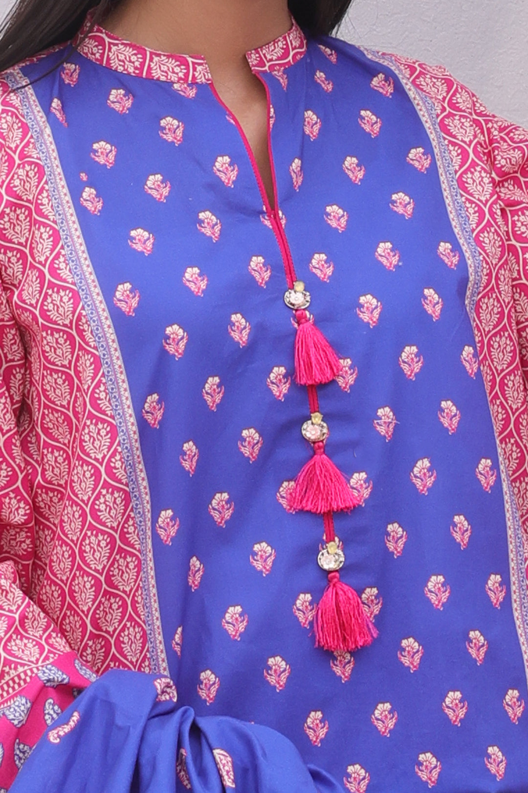 Zellbury | Unstitched 3 Piece Cambric | Shirt Shalwar Dupatta - 0038 - House Of Hania