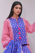 Zellbury | Unstitched 3 Piece Cambric | Shirt Shalwar Dupatta - 0038 - House Of Hania