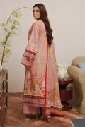 Zellbury | Unstitched 3 Piece Cambric | Shirt Shalwar Dupatta - 0041 - House Of Hania