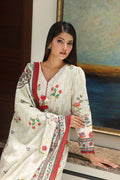 Zellbury | Unstitched 3 Piece Cambric | Shirt Shalwar Dupatta - 0044 - House Of Hania