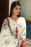 Zellbury | Unstitched 3 Piece Cambric | Shirt Shalwar Dupatta - 0044 - House Of Hania