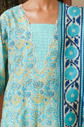 Zellbury | Unstitched 3 Piece Cambric | Shirt Shalwar Dupatta - 0046 - House Of Hania